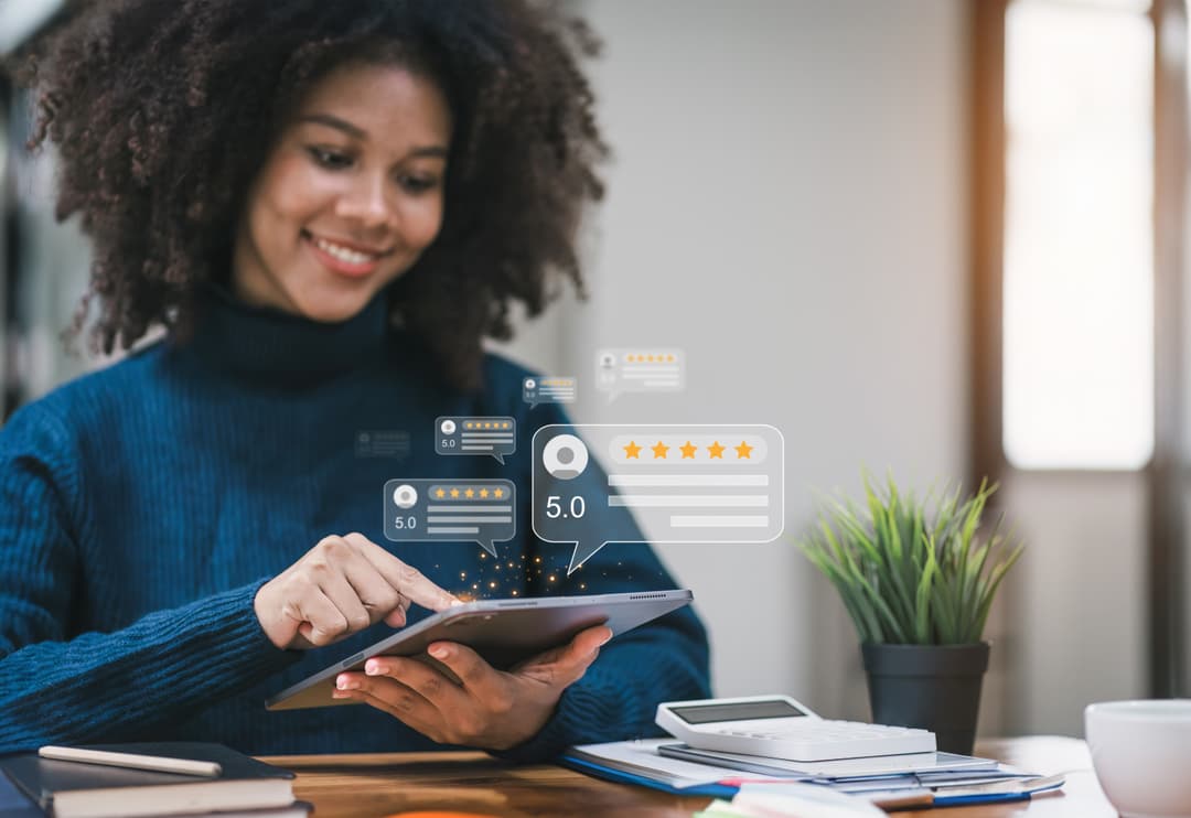 Customer review snapshot for WeLoan FHA clients